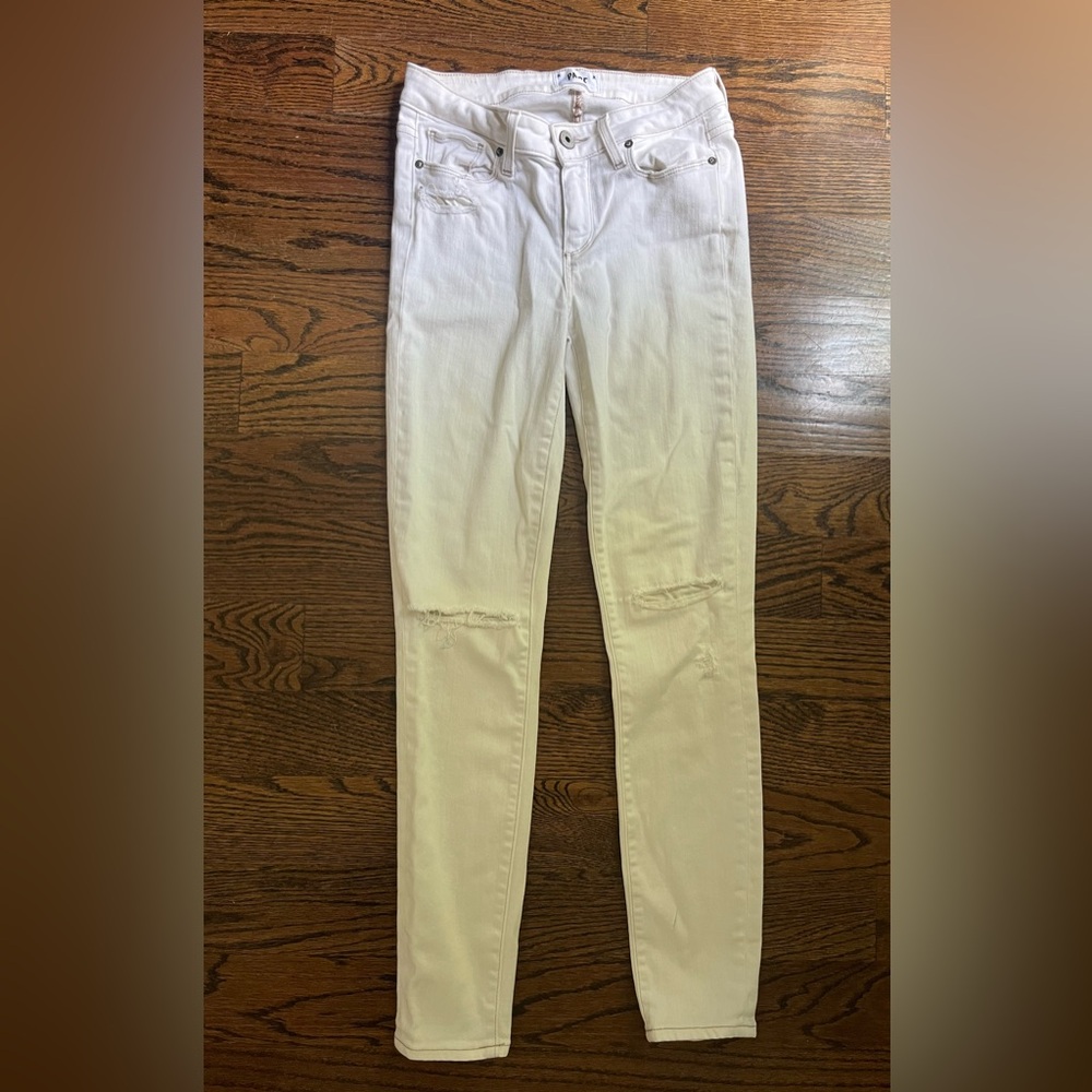 Paige women’s white jeans verdugo ankle Sz. 28